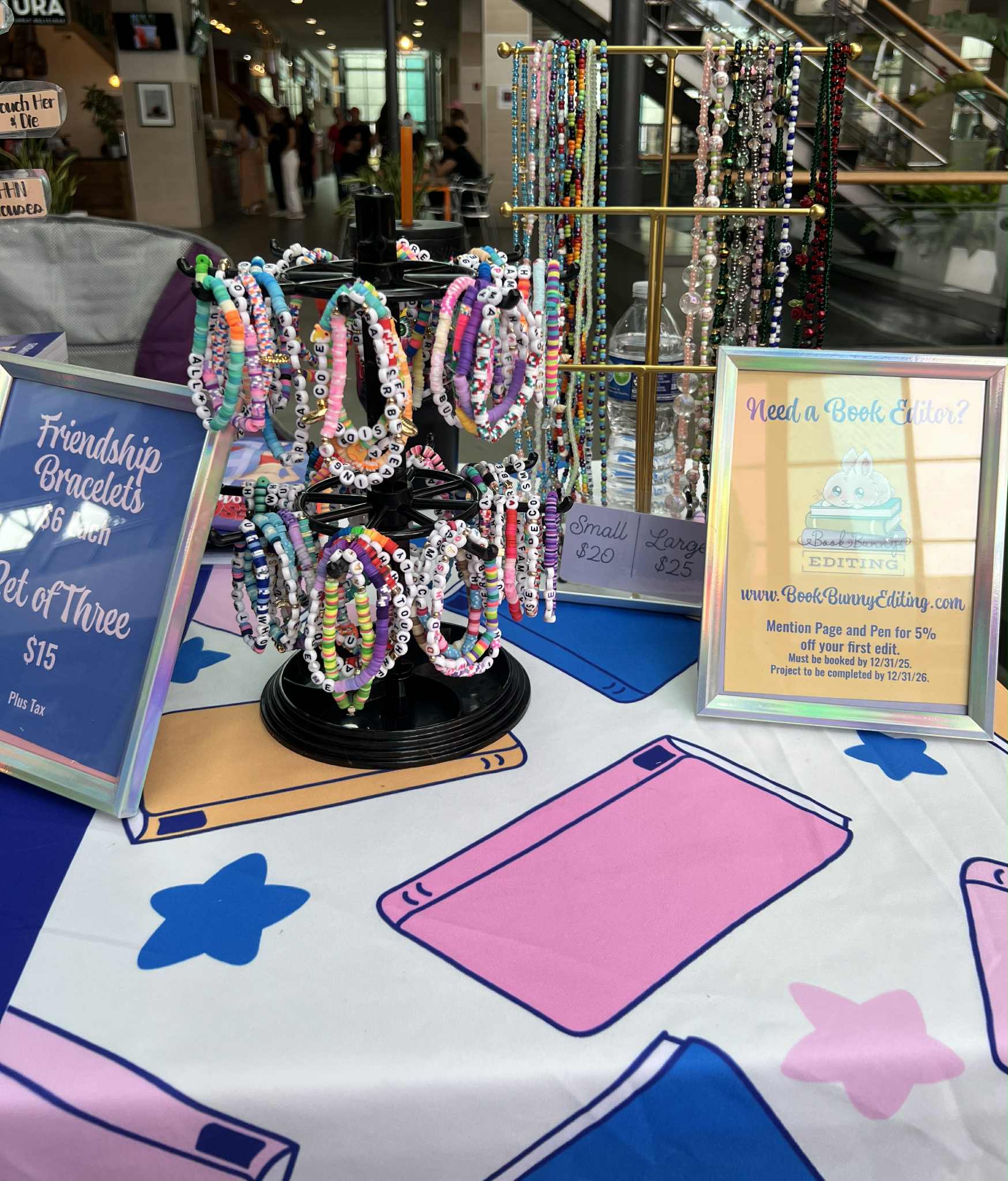 Friendship Bracelet Display
